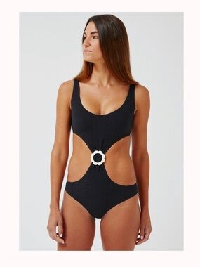 Lisa Marie Fernandez Cut Out Bathing Suit 2 NWOT